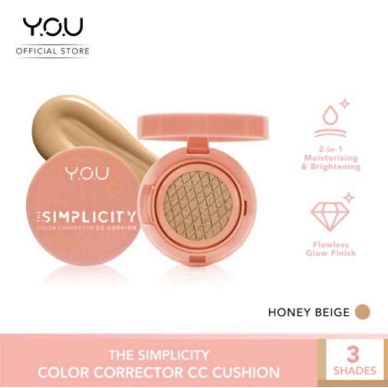 Y.O.U The Simplicity Color Corrector CC Cushion