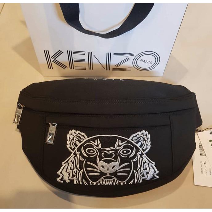 Barang Bagus Kenzo Tiger Beltbag Waistbag Bumbag 100% Original CUCI GUDANG