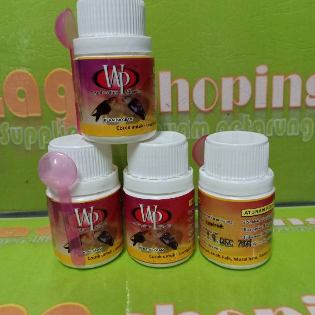 vitamin vit wp vitamin burung lovebird muray semua burung