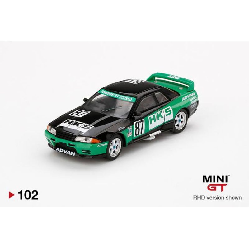 mini GT Nissan GTR R32 HKS