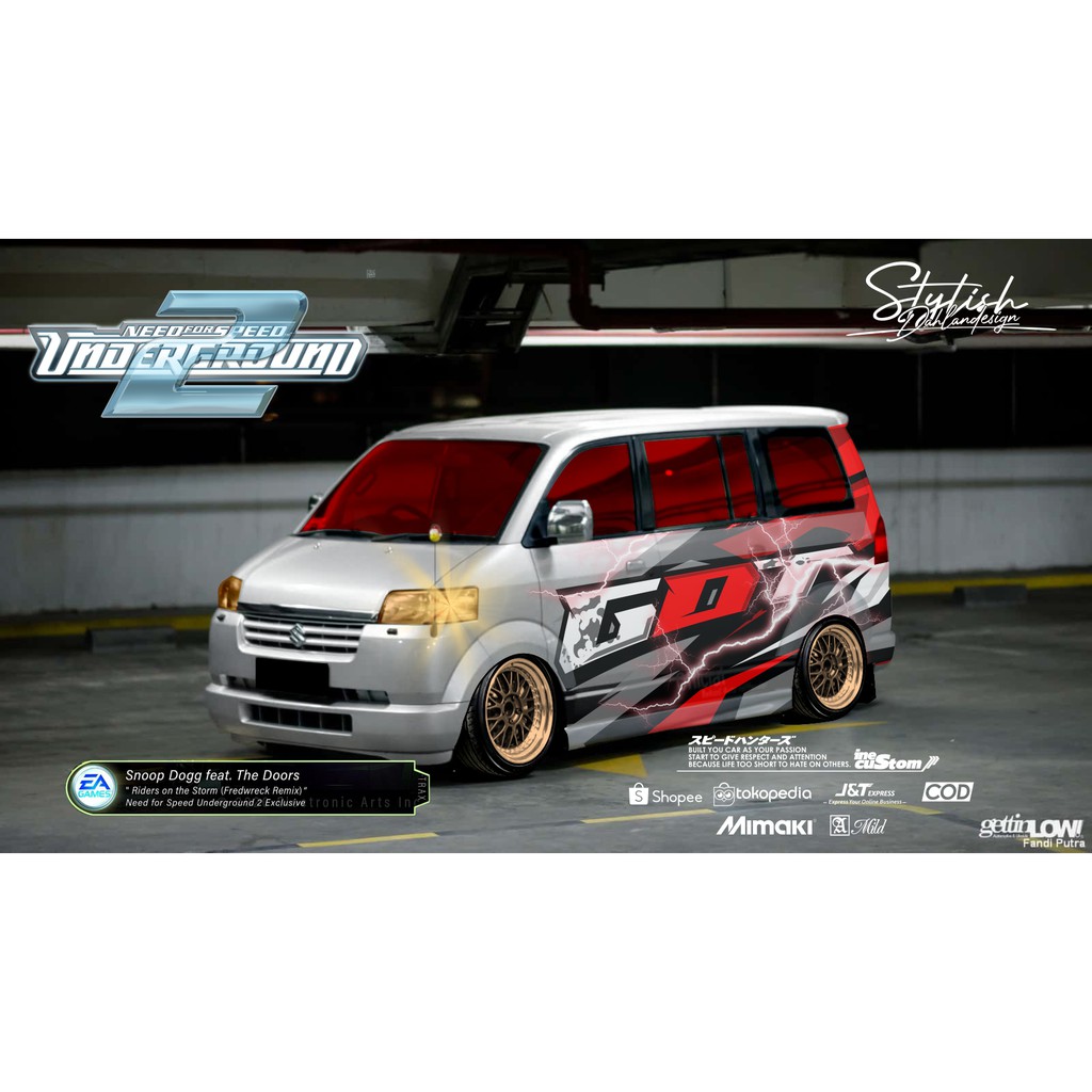 decal mobil apv stiker mobil apv