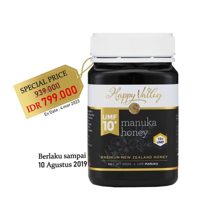 

Madu Manuka Happy Valley Honey UMF 10+ NZ Manuka Honey - MMD1244