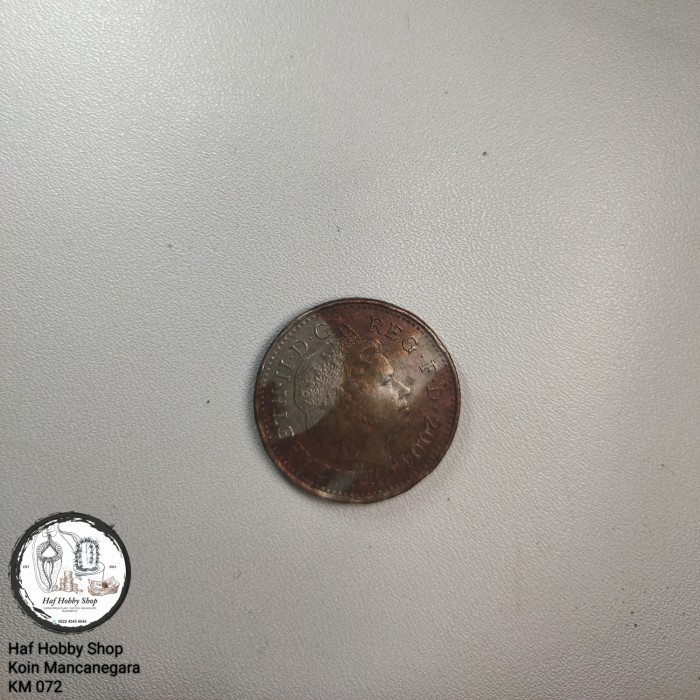 Koin Kuno 10 Pence Elizabeth 2 Tahun 2004