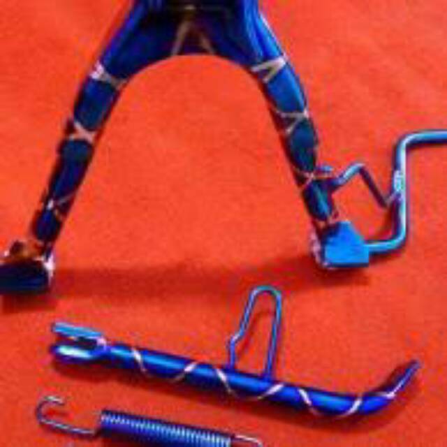 Standar Tengah Dan Samping Vario 150, Vario 125,Beat Fi, Beat, Scopy,Vario XXX Blue Thailand