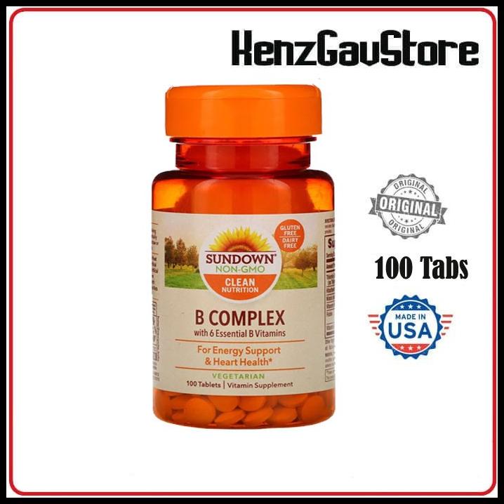 Sundown Vitamin B Complex / Vitamin B1 B2 B6 B12 ( B-Complex )