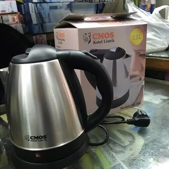 Kettle Cmos Teko Listrik 1,5 Liter SL A-02 Masak Air Panas Termurah