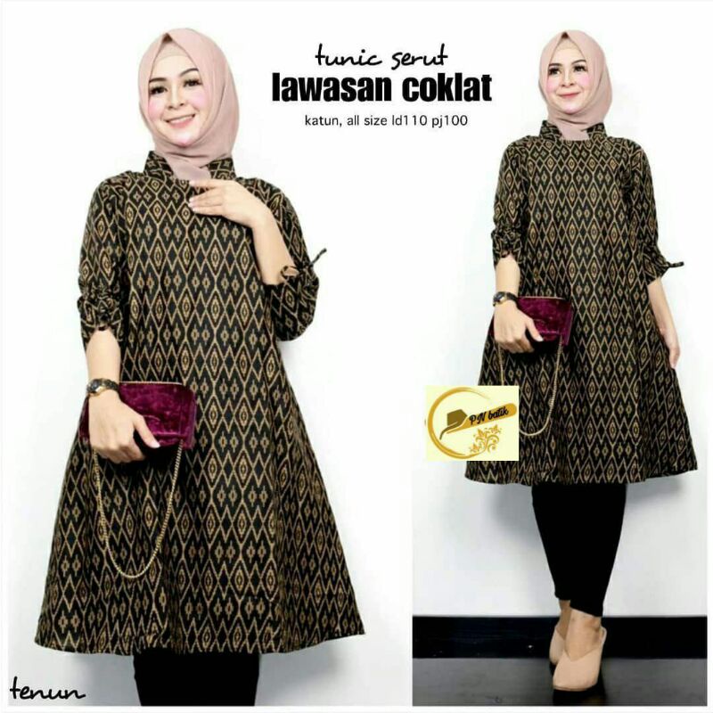 TUNIK WANITA BATIK NEW MOTIF