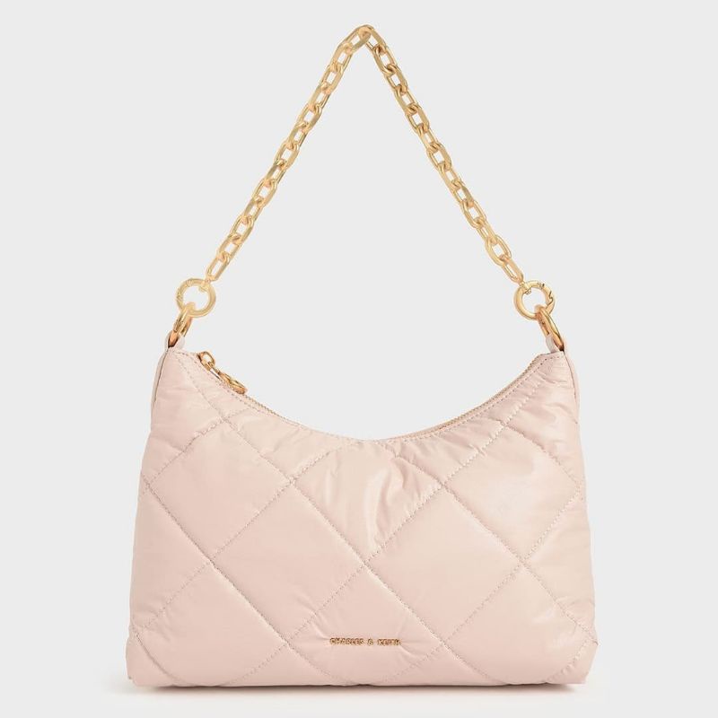 12.12 SALE | CK Puffy Quilted Chain Handle Bag