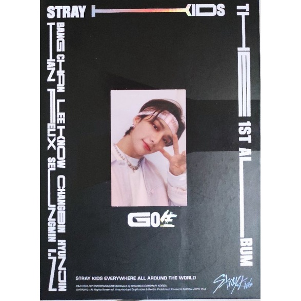 [READY] STRAY KIDS PC POLAROID HYUNJIN BANGCHAN SEUNGMIN (LIMITED) GO LIVE LIMITED VERSION