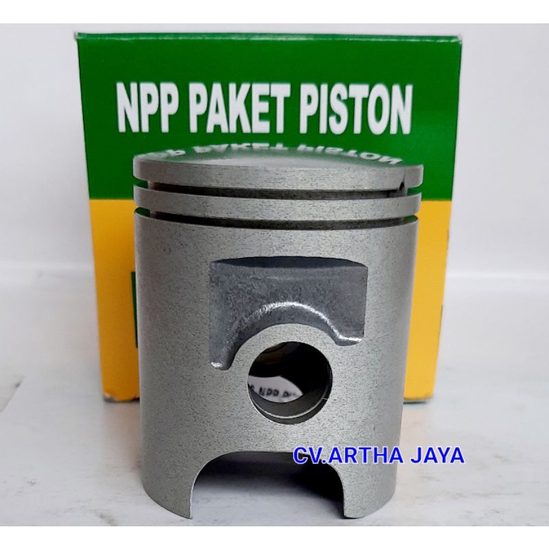 PISTON KIT NPP YAMAHA ALFA / SIGMA / CHAMP ( STD / 25 / 50 / 75 / 100 / 125 / 150 / 175 / 200 ) ( 50 / 50,25 / 50,5 / 50,75 / 51 / 51,25 / 51,5 / 51,75 / 52 ) ( 2XF-1630-NPP )-1