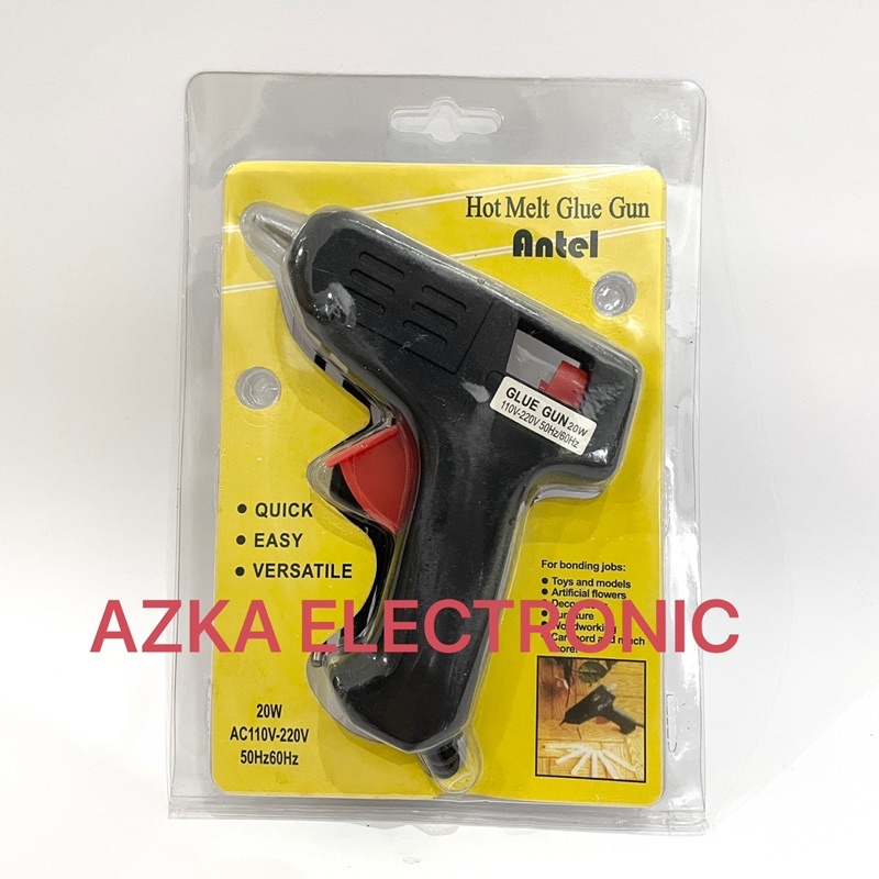 Glue Gun Alat Lem Tembak Kecil Antel 20W Kualitas Bagus