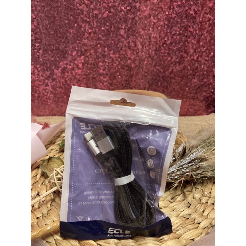 ECLE kabel charger type C android fast charging