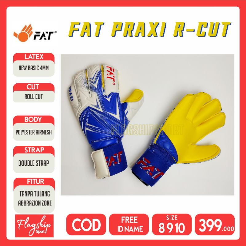 SARUNG TANGAN KIPER  FAT VENOM MEDIUS PRAXI  2022 ORIGINAL