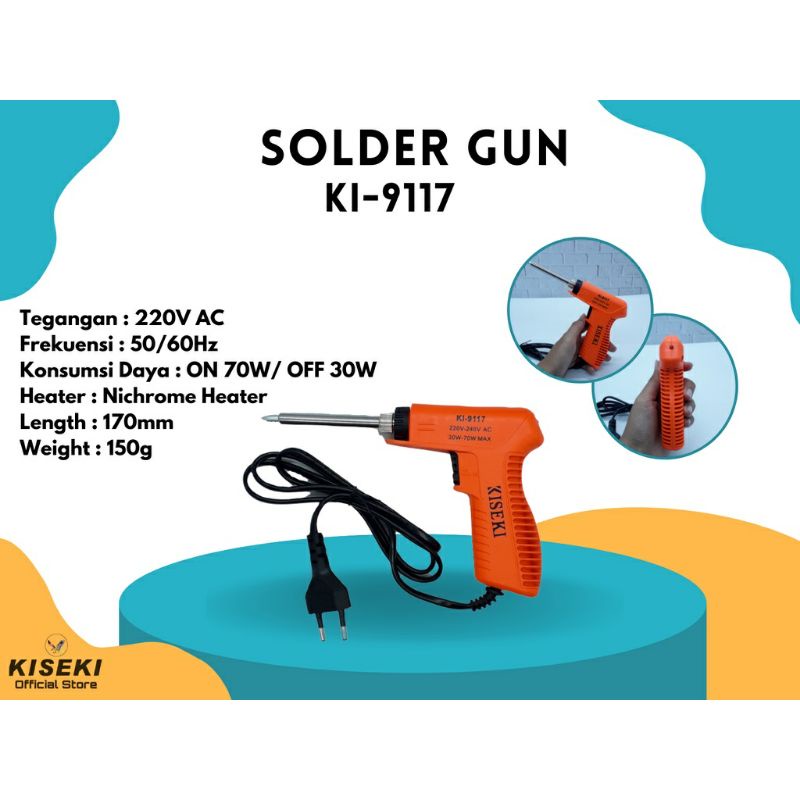 Solder Tembak KISEKI Ki-9117