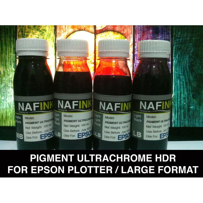 Tinta Pigment UltraChrome Plotter Epson 7700 9700 9900 7900 7600 9600 100 Ml
