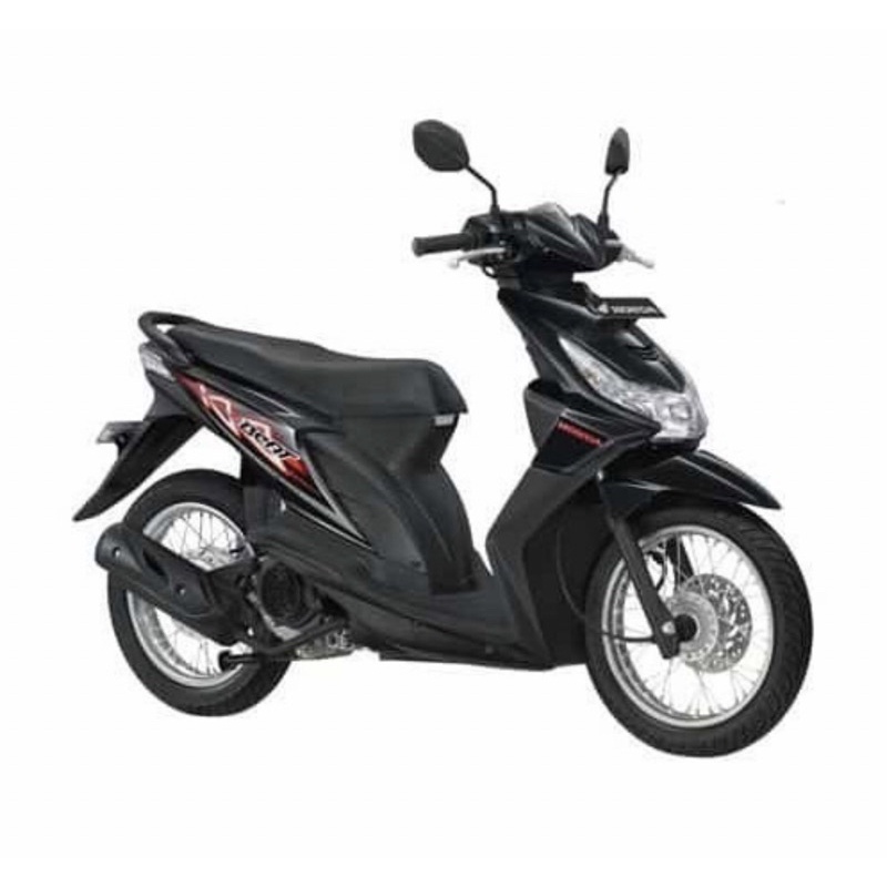paketan motor beat karbu body kasar carbon