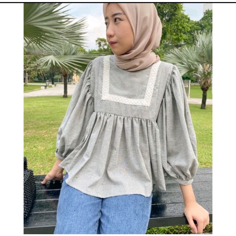 BOOKED ALIKA BLOUSE BY LEVIORA