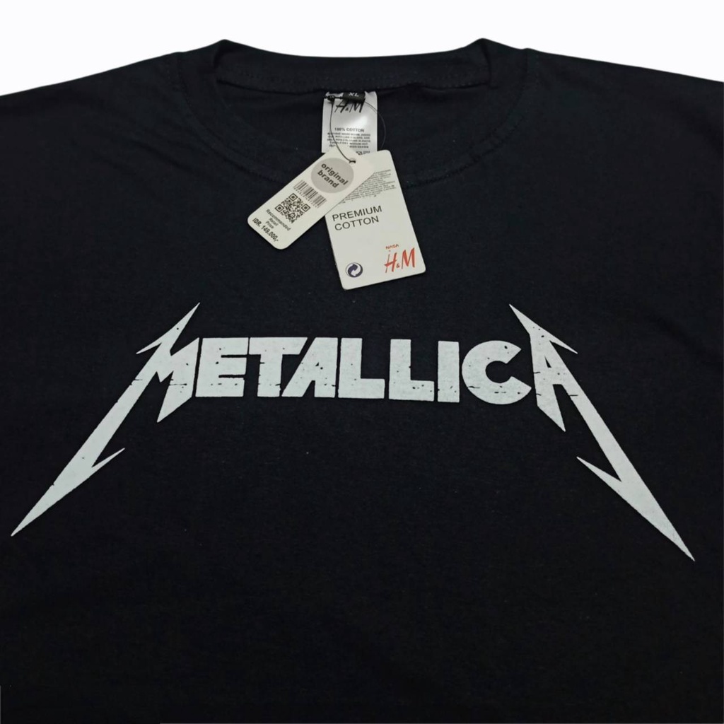 Kaos Musik Band Metallica Kaos Metallica ACDC Kaos Distro Metallica