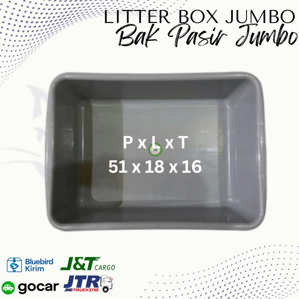 BAK PASIR JUMBO - CAT LITTER BOX KHUSUS EKSPEDISI