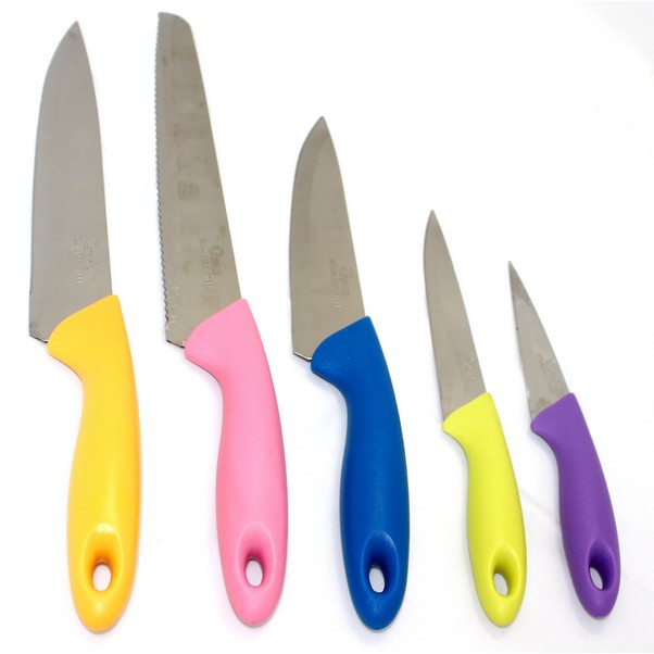 Oxone OX-606 Rainbow Knife Set Pisau Set