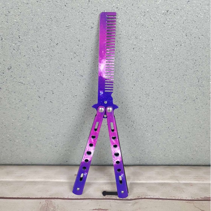 Sisir Besi Butterfly Balisong YS-7319 - Camouflage