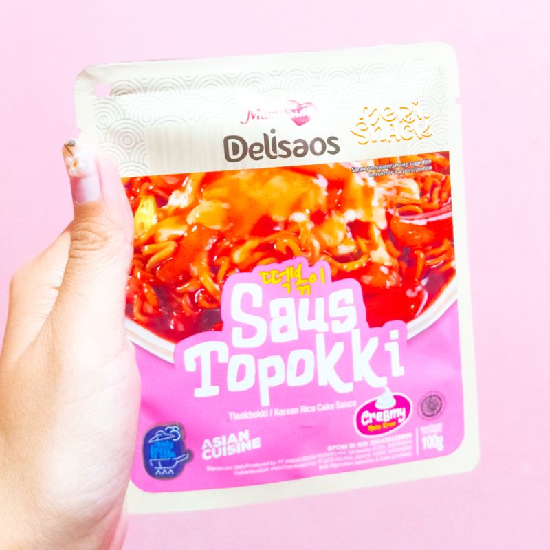 

Mamasuka Delisaos Saus Topokki Creamy 100gr