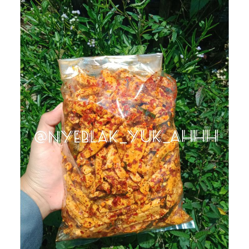 

Basreng Pedas Daun Jeruk 500gr