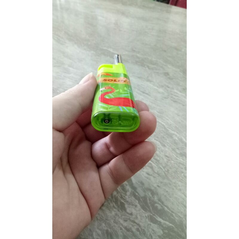 Pemantik Api Batang Besi / Korek Api Gas Batang Besi / Mancis Rokok Merek SOLID harga Satuan