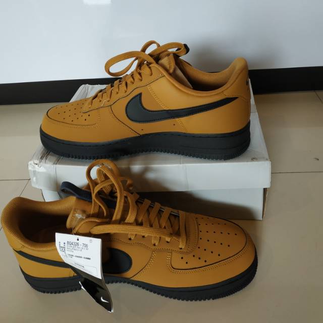 Nike air force 1 '07 low wheat/ black