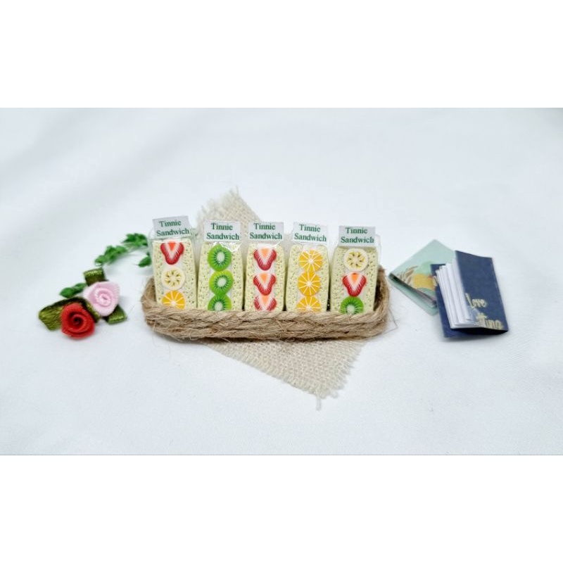 Fruit Sandwich Jepang - Miniatur sandwich