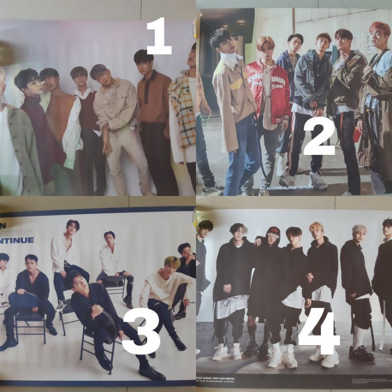 OFFICIAL POSTER FROM IKON ALBUM (POSTER IKON)