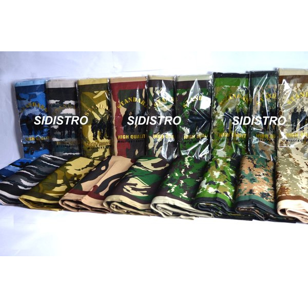 Sarung Motif Loreng - Sarung Corak Loreng - Sarung TNI - Sarung Militer