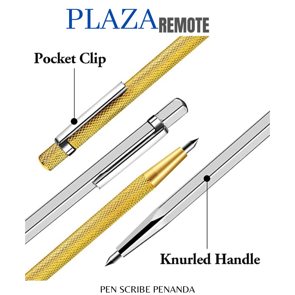 METAL SCRIBE TOOL TUNGSTEN PENANDA PEMOTONG UNTUK KACA STAINLESS KERAMIK DLL