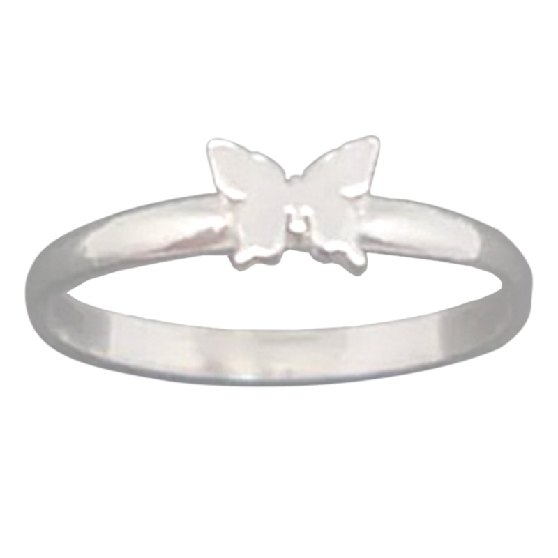 SIY  Matching Butterfly Couple Promise Rings Silver Color Hollow Butterfly Aircraft Plane Couple Rings for Men Women Wedding Party Jewelry Gifts