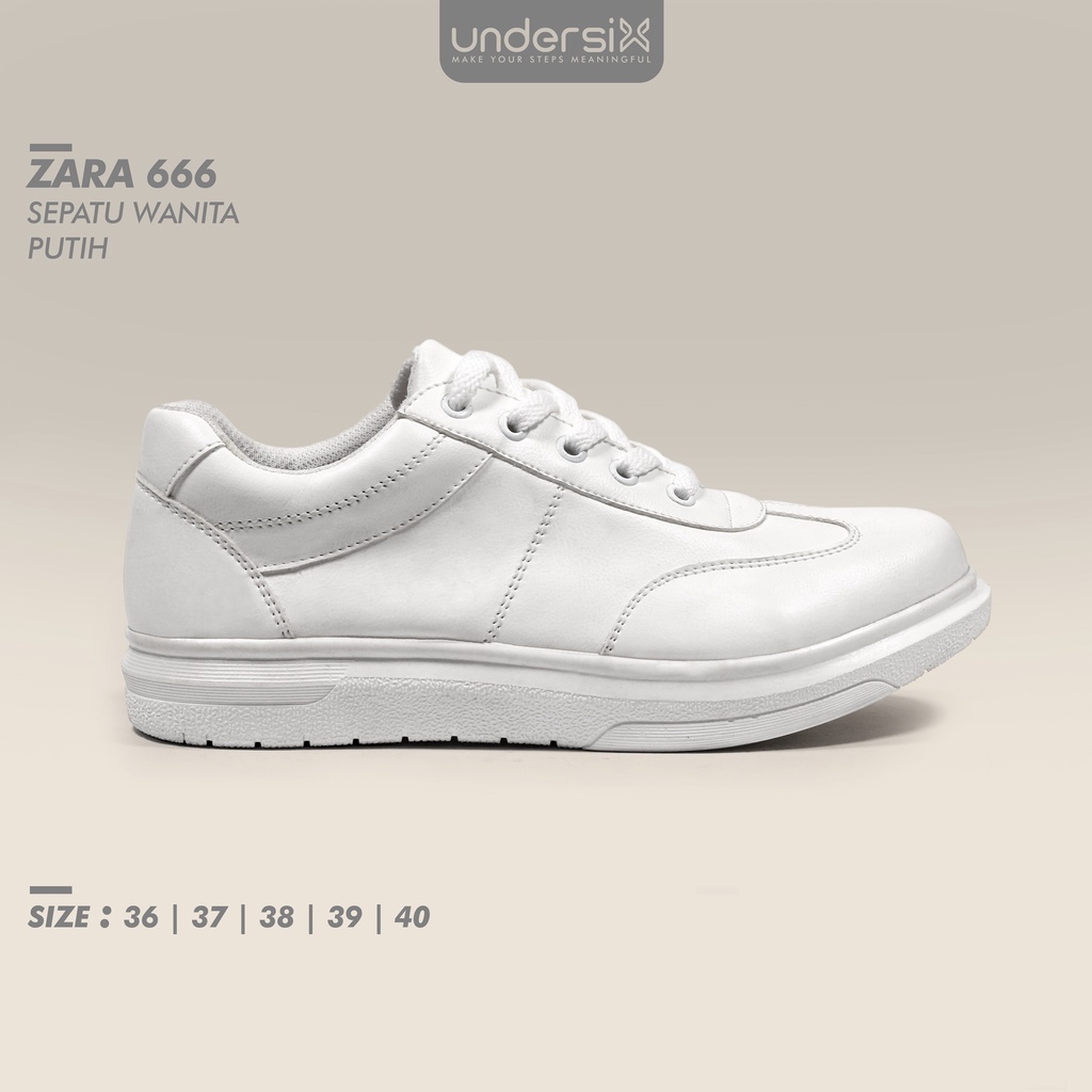 UNDERSIX - Zara 666 Sepatu Kasual Wanita Sepatu Wanita Sneaker Wanita Sepatu Cewe