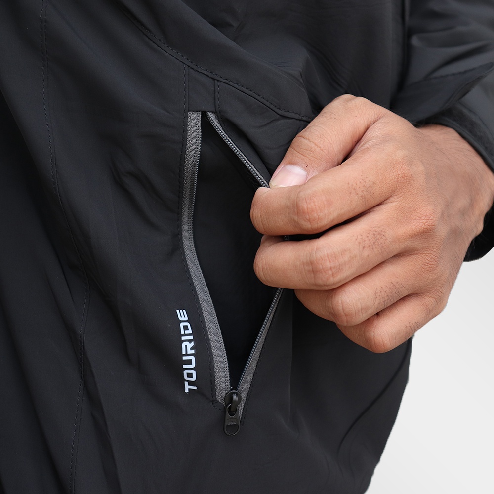 Hikemore Touride Jaket Motor Pria Wanita Touring Outdoor Windbreaker Original