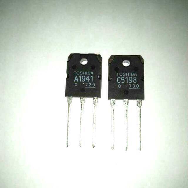 Transistor C5198 Dan A1941 Toshiba Kualitas Bagus Original 1 Set Shopee Indonesia