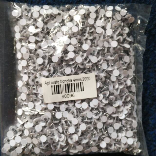 GROSIR Mata boneka 1 pack isi 500 mata kocak