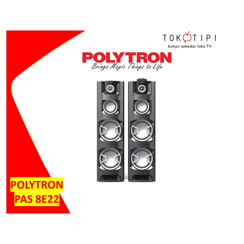PROMO SPEAKER AKTIF POLYTRON PAS 8E22 / PAS8E22 / PAS-8E22 MURAH