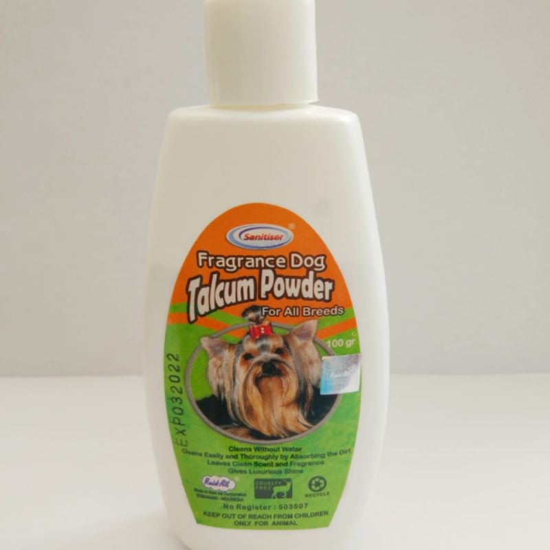 Talcum Fragrance Powder 100gr For Dogs Raid All Bedak Anjing Bedak Wangi Anjing Shopee Indonesia