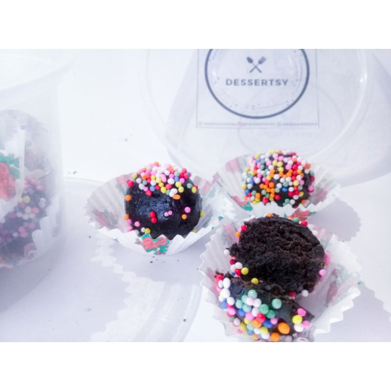 

Oreo Ball Cemilan Enak Makanan Ringan Toping Springkle Warna Warni