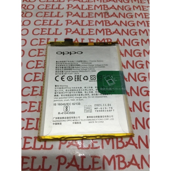 baterai oppo A39/A57 blp619 ORI