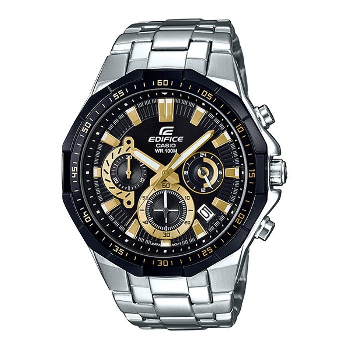 Casio EDIFICE EFR-554D-1A9VUDF - Jam Tangan Pria - Silver