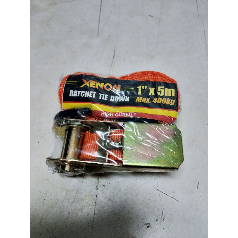 tali ikat barang - ratchet tie down