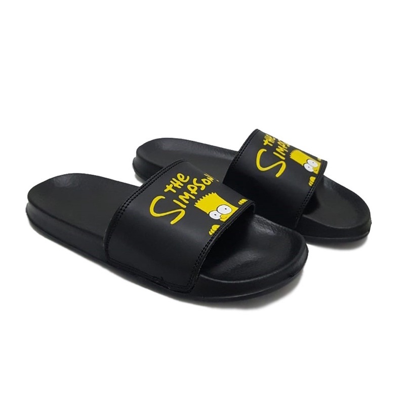 ( READY ) SANDAL SLOP PRIA DAN WANITA THE SIMPSONS I KUALITAS IMPORT I SANDAL SLIDE PRIA DAN WANITA