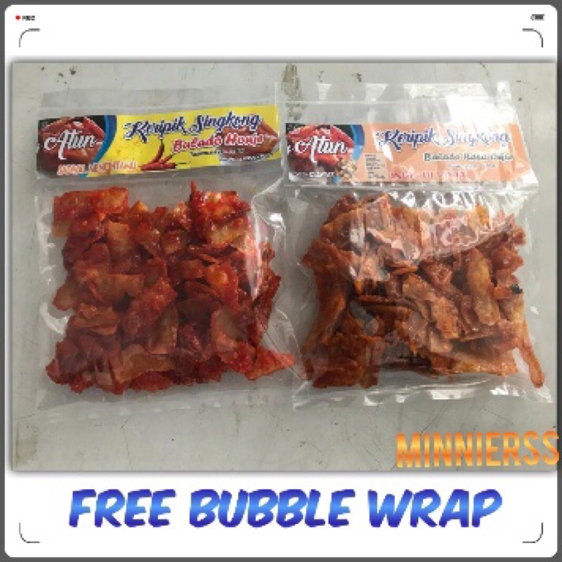 

Keripik Singkong Balado Khas Sunda FREE BUBBLEWRAP