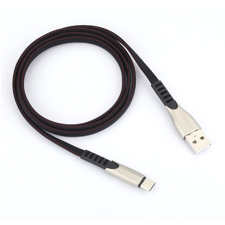 Iphone Type-C Android Charging Cable Fast Zinc Alloy Data Cable