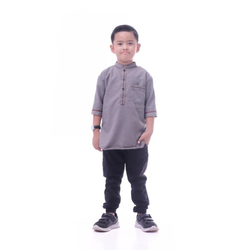 Baju Koko Anak - Baju Kurta Anak - Atasan Koko Anak Usia 2th-12th