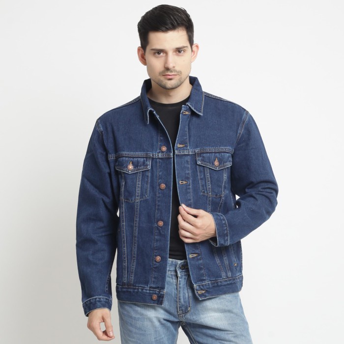 Edwin Jaket Jeans Unisex Manhattan 03 Slim Fit - S