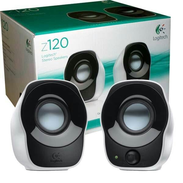 Trend-Logitech Z120 Stereo Speaker - Putih Original